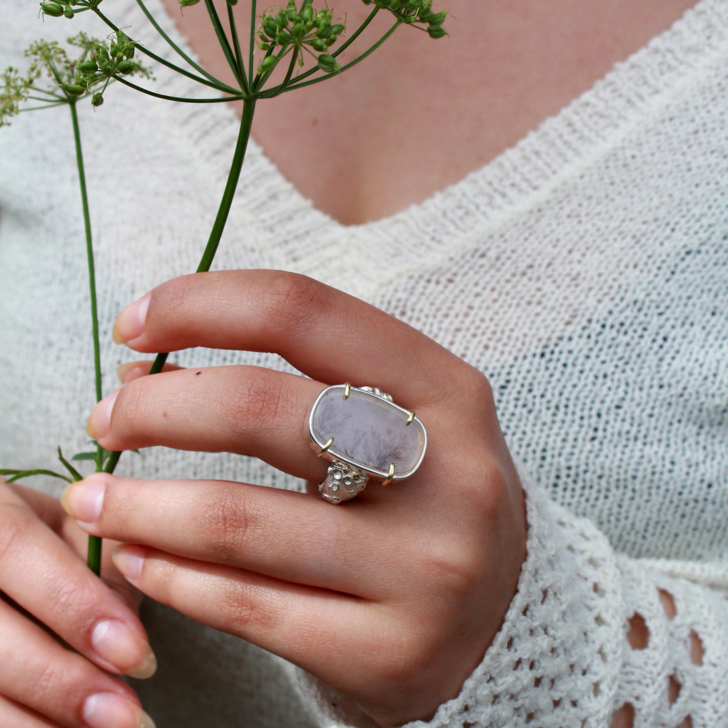 Hidden forest enchanted ring