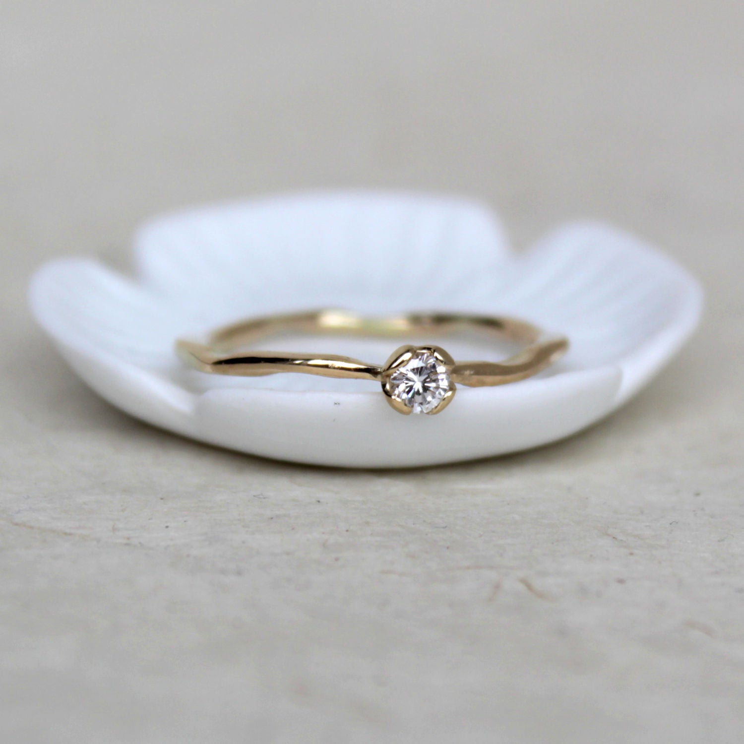 verlovingsring met diamant