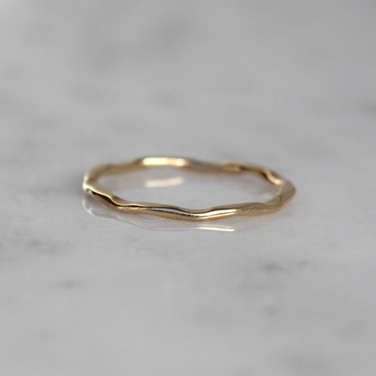 "Ribbon" gouden ring