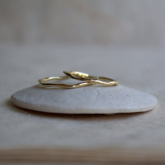 "Ribbon" gouden ring